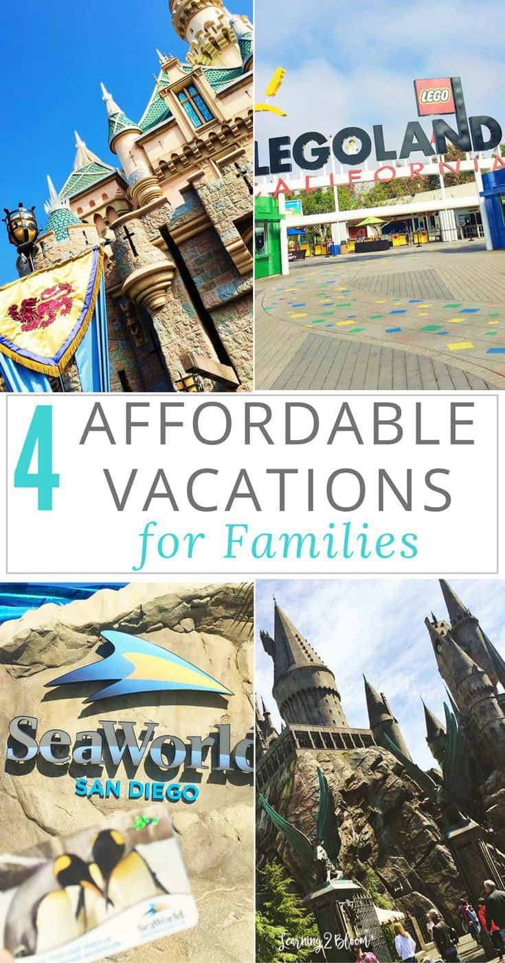 4 affordable vacations for families. Check out these 4 trips you can take your family on whether your kids are young or old they'll enjoy traveling to these fun inexpensive places.