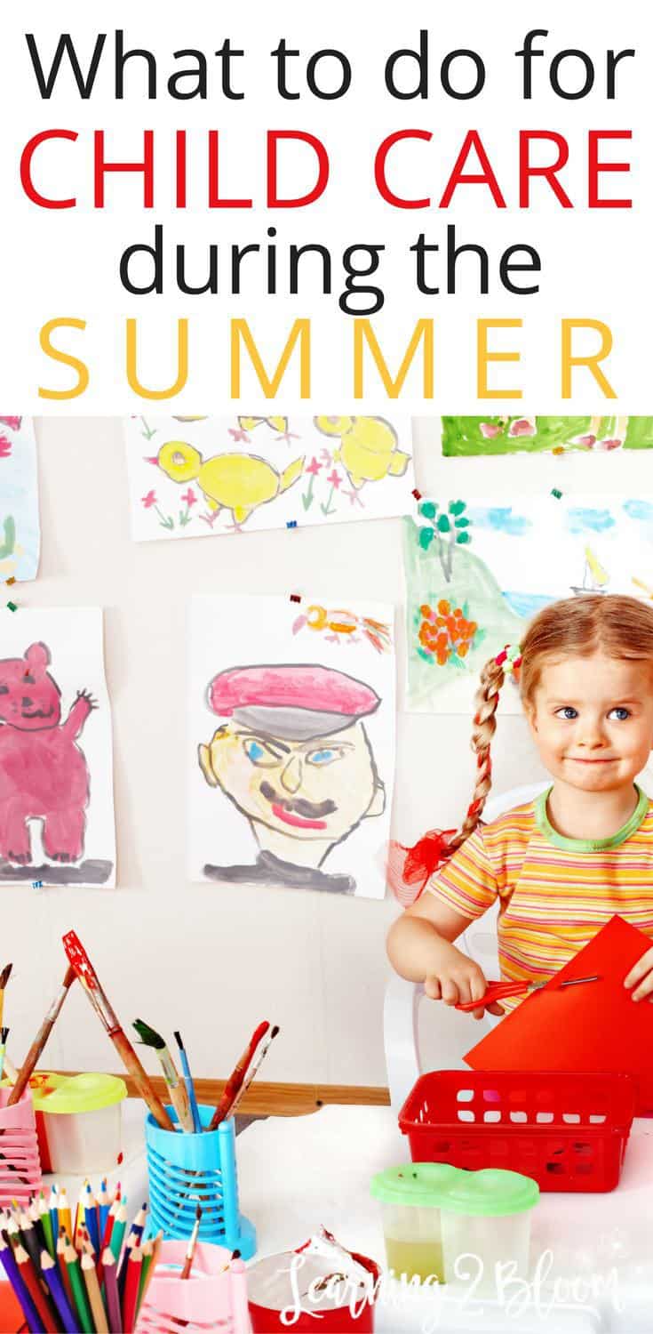 What do you do when you need to work, but your kids are out of school for the summer? Here are some great ideas for summer child care options that you can look into. What are your summer child care tips?