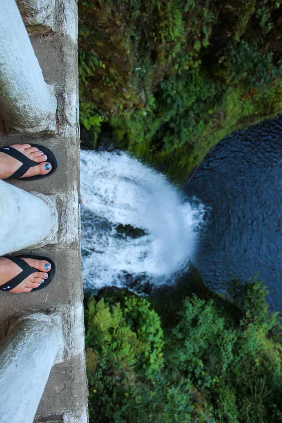 Multnomah waterfall, Oregon Road Trip