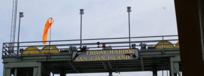 ferry to Friday Harbor San Juan Island Washington