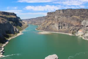 River near Shoshone Falls Idaho