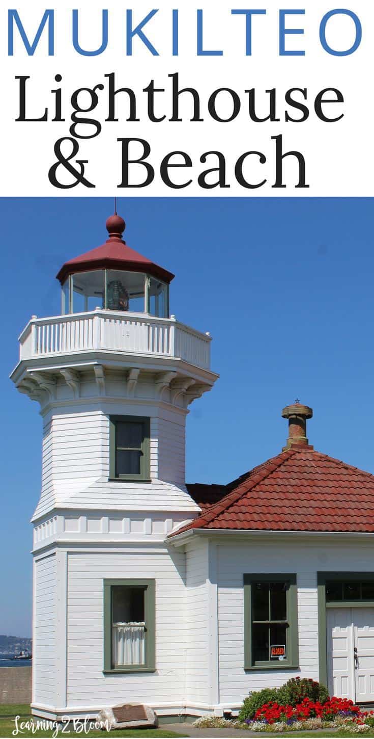 Close up of Mukilteo Lighthouse 