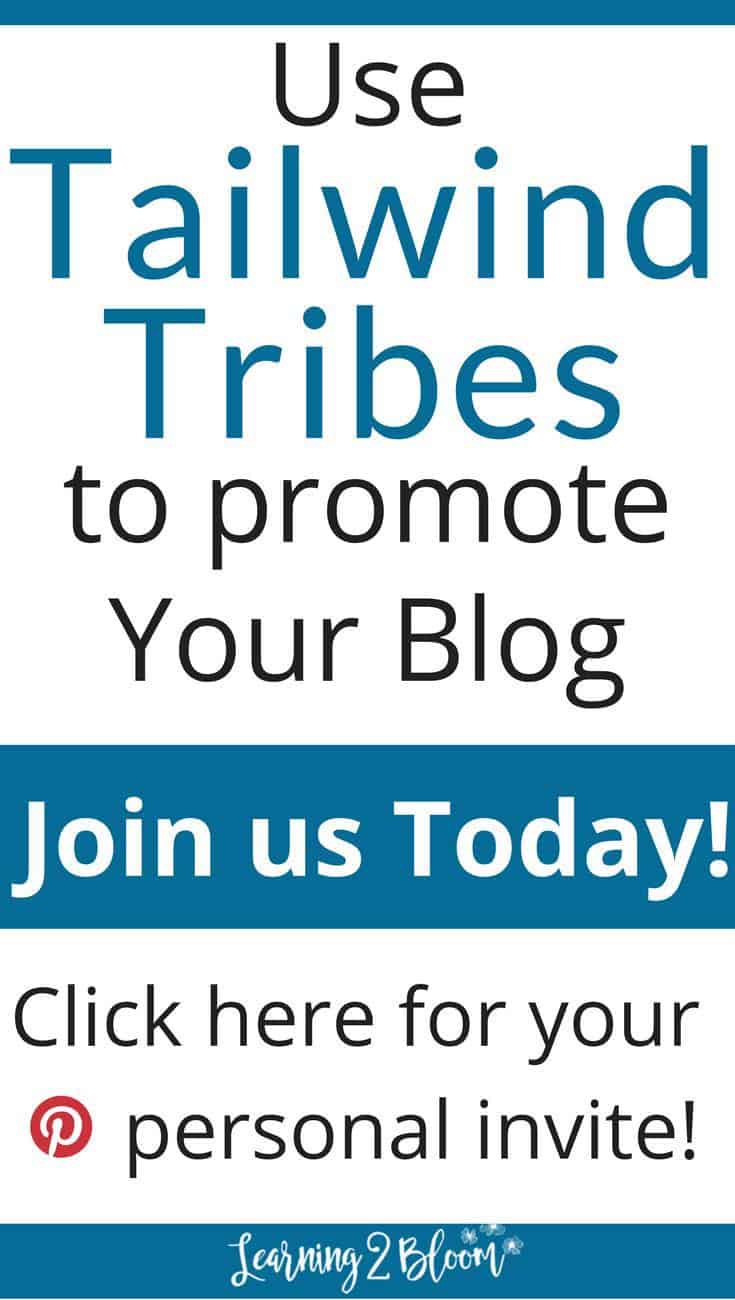Are you looking for a Tailwind Tribe to join? Are you trying to figure out what they are and how they work? This post will help you understand what Tailwind Tribes are and you'll also find your personal invitation to a Tribe for bloggers.