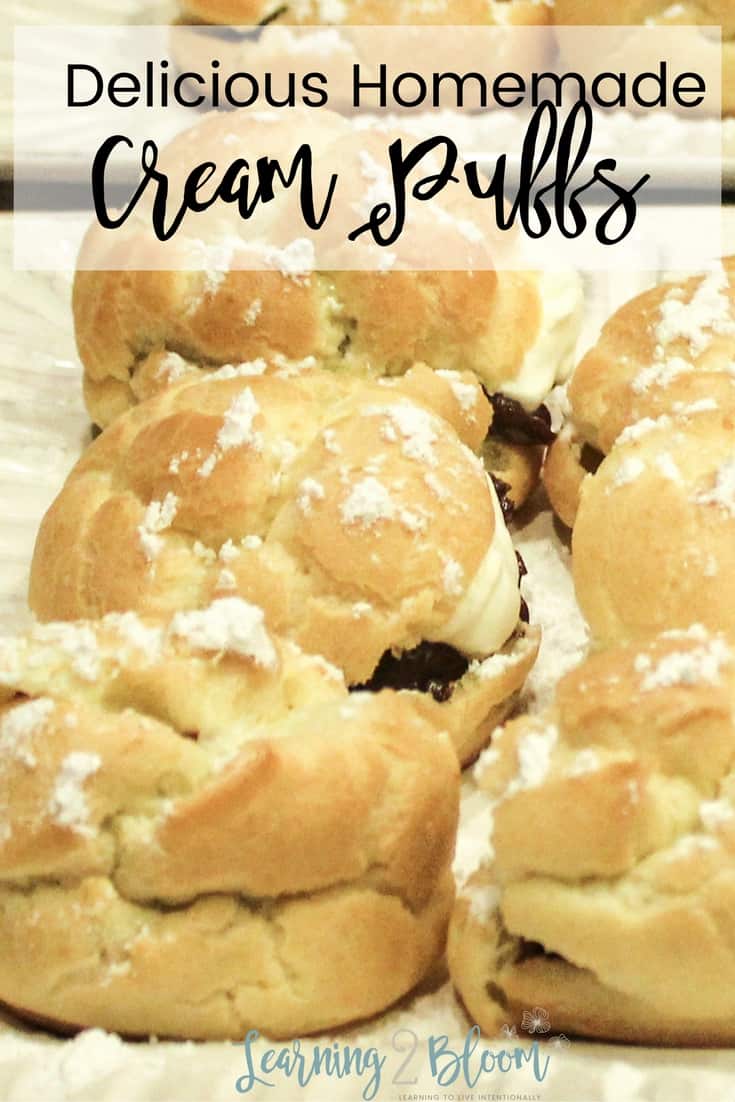 Make your own delicious homemade cream puffs. Make your own cream puffs for a great dessert with your family at home. your kids will love them
