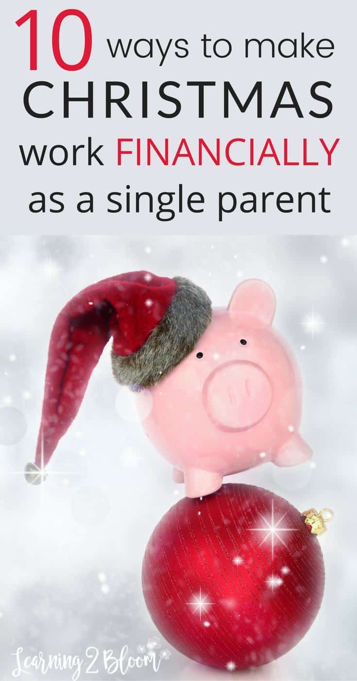 10 ways to make Christmas work financially as a single parent