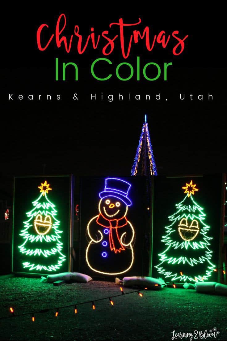 Christmas in color lights