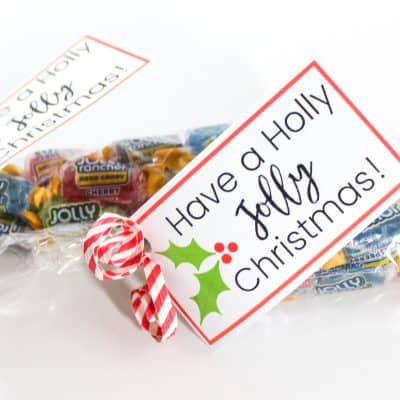 Have a Holly Jolly Christmas- perfect holiday gift for friends, neighbors, or coworkers.