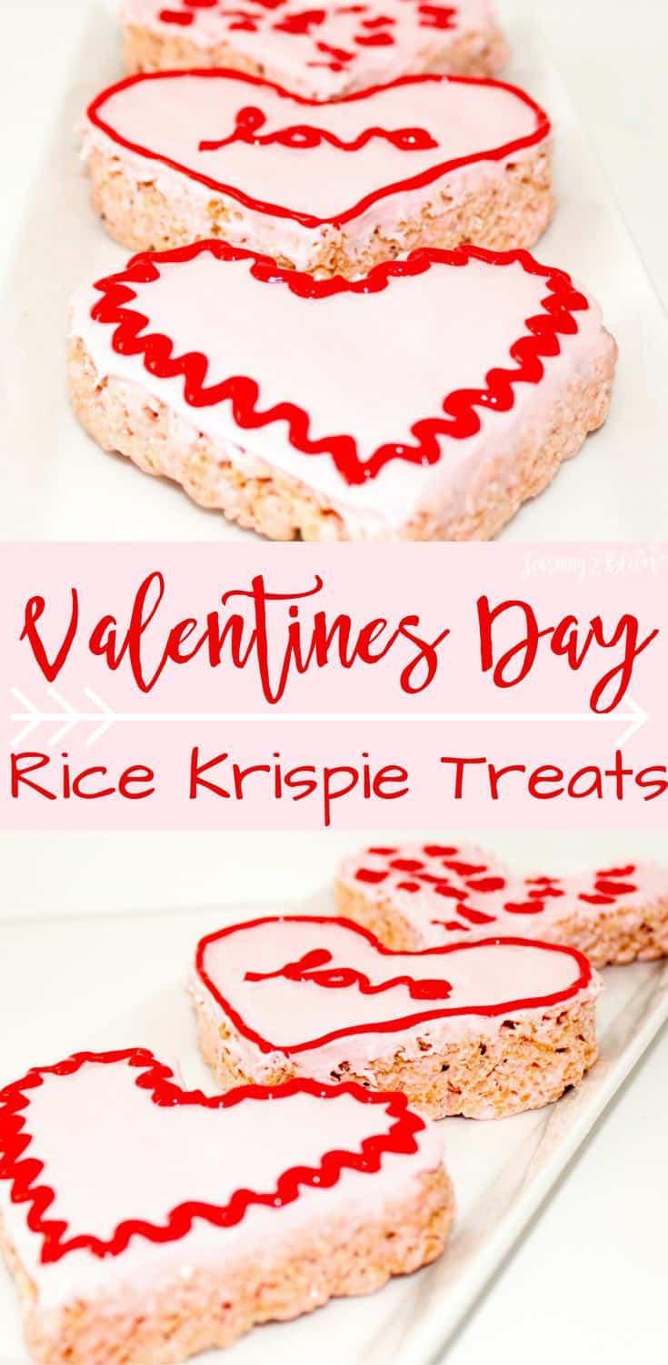 Valentines Day Rice Krispie Treats