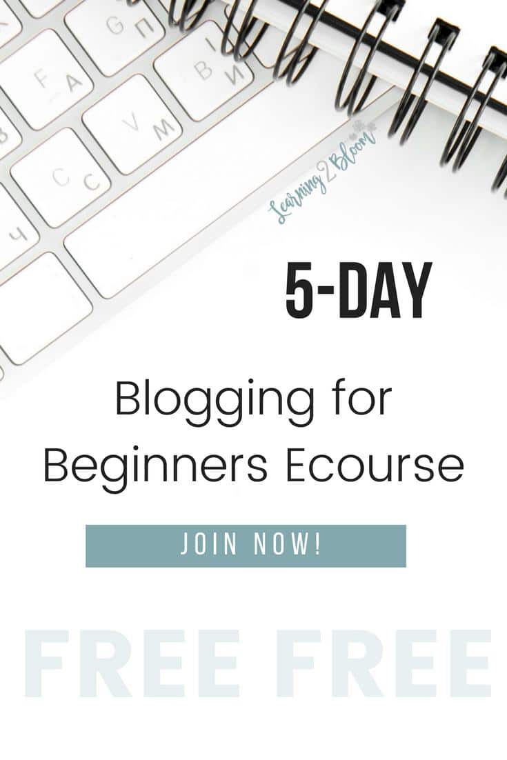 5 day blog course -Learning2Bloom.com (1)