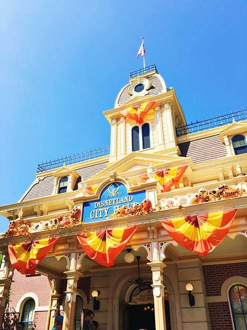 Disneyland Halloween Time City Hall