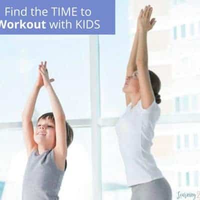 Do you have a tough time fitting your workout into your schedule as a mom? Check out these tips that will help you fit it in every day. Whether you workout with your kids or need the time alone, there's something that will work for everyone.