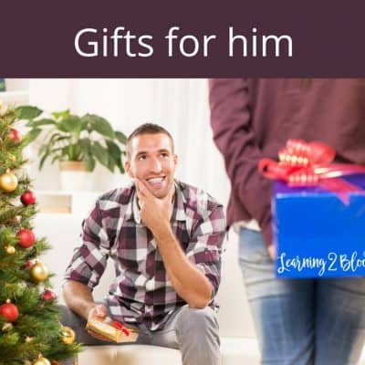 Gifts for him. Do you always struggle trying to figure out what to get the man in your life? Or even your brother, uncle, cousin, dad, Grandpa? What do they want? What do they need? Check out this list of Christmas gift ideas that will help you figure out what the best gift options are.