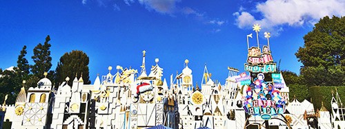 Holidays at Disneyland Small World