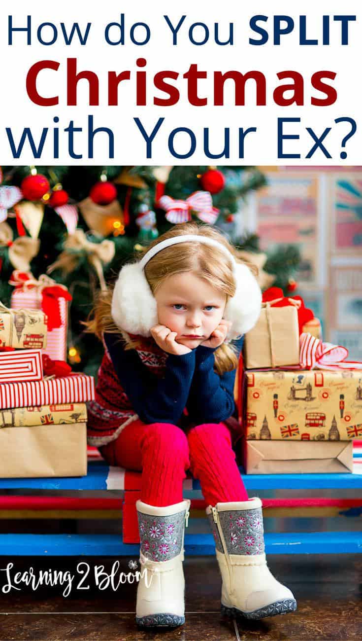 How do you split Christmas with your ex? Whether you're newly divorced or you've been a single parent for quite awhile, how do you split up custody, time and gifts for the kids during Christmas?