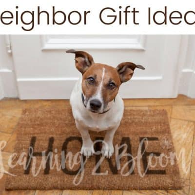 Neighbor gift ideas and ways to create a support system with your neighbors. #LightTheWorld